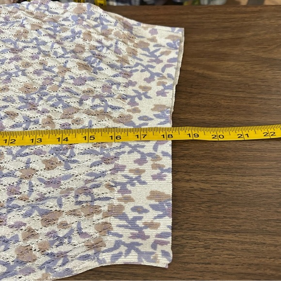 Zara Floral Patterned Women's Top S - Picture 10 of 11